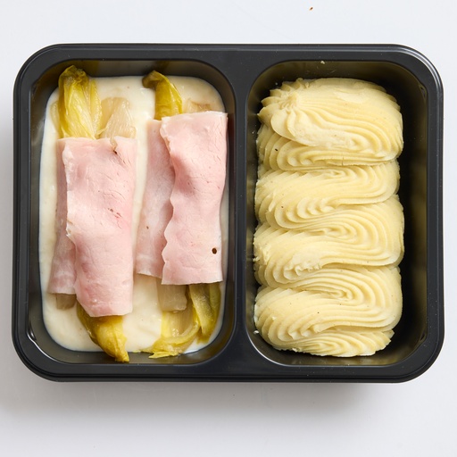 [27515] Rouleaux Jambon avec puree Noyez 610 gr
