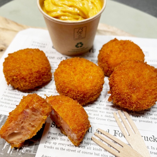 [135263] Grill Cheese Puckies Burgerland (90 st) 2 kg