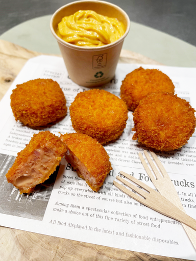 [135263] Grill Cheese Puckies Burgerland (90 st) 2 kg