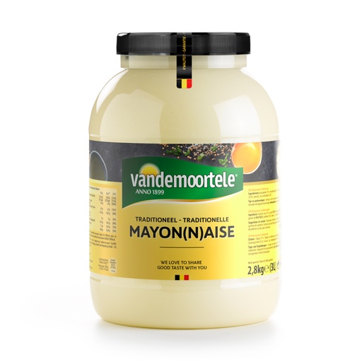 [25005] Mayonaise Vandemoortele Pet 3 L