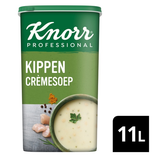 [40550] Soep Kip Crème Knorr Pot 1,10 kg