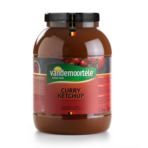 [26510] Curry Ketchup Vandemoortele Pet 3 L