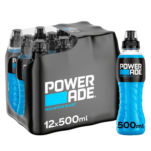 [7101124] Powerade Mountain Blast Pet 24 x 50 cl
