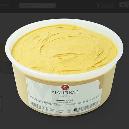 [25735] Curry Saus Maurice Mathieu Pot 3 L