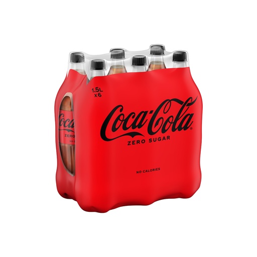 [71456] Coca Cola Zero Pet 6 x 1,5 L 