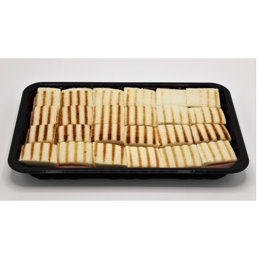 [140063] MINI CROQUE JAMBON ET FROMAGE 24PCS SADIE TOAST