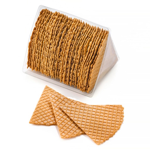 [641421] Ijskoek Waaier Artisanaal Flowpack DV-Foods 36 st