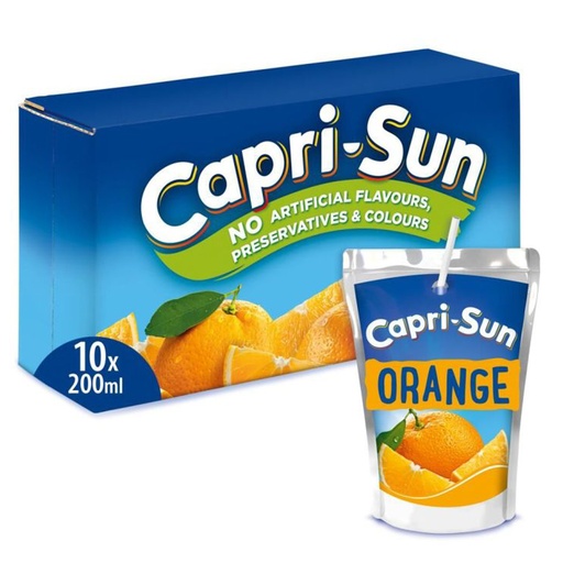 [97226] Capri Sun Orange Brik 10 x 20 cl 