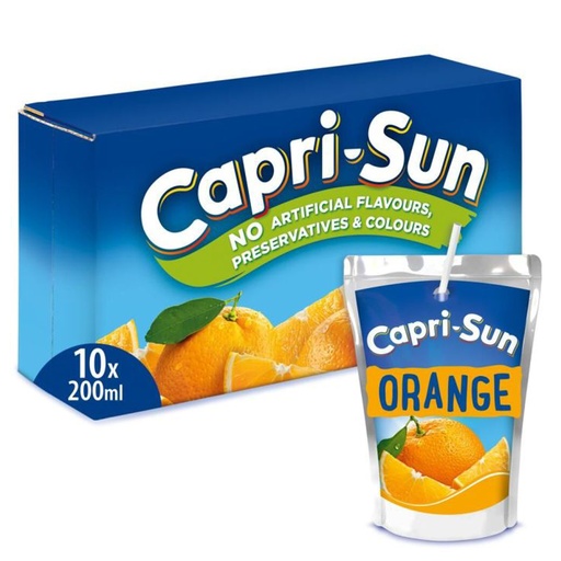 [97226] Capri Sun Orange Brik 10 x 20 cl 