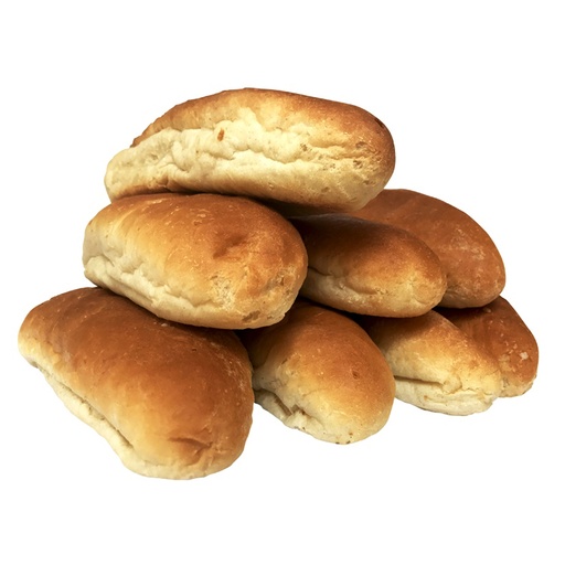 [11936] LA8366 Hotdog Roll Gourmet 18 cm La Streetfood 45 x 70 gr 