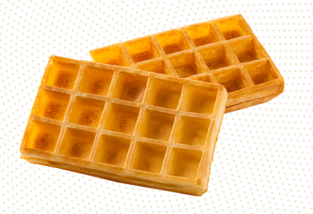 [14055] Brusselse Wafel Mekabe (3x5) 24 x 80 gr