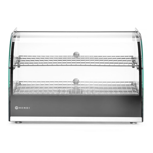 [904191] 273999 Opzet warmhoudvitrine Hendi 2 niveaus GN 1/1