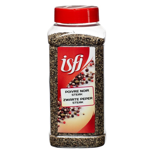 [38014] Peper Zwart Steak ISFI Pot 500 gr