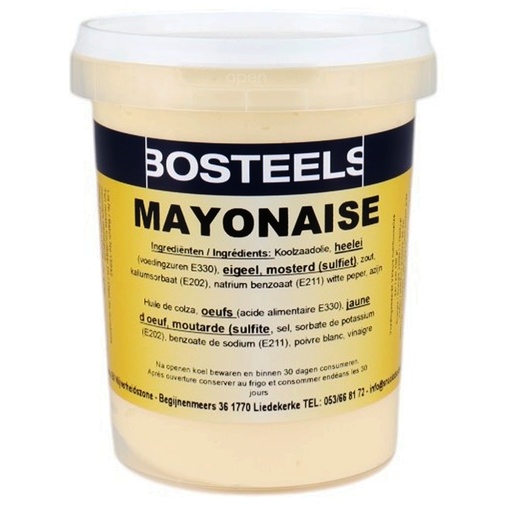 [250424] Mayonaise 80% Pure Bosteels 500 ML