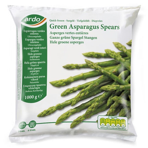 [16362] Asperges Heel Groen Ardo 1 kg