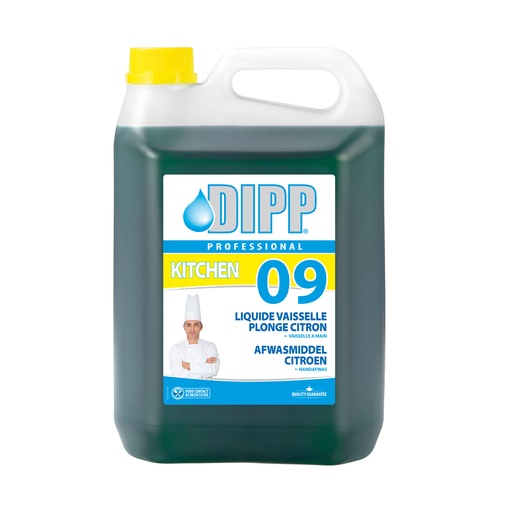 [90907] Afwasmiddel Citroen Groen Dipp (09) Can 5 L