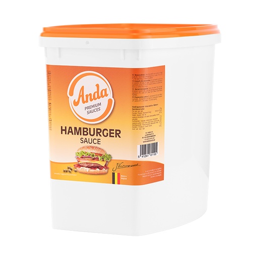 [2514021] Hamburger Saus Anda Box 5 L