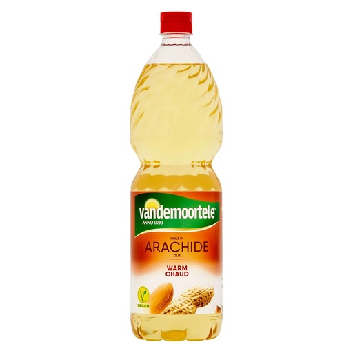 [31140] Arachide Olie Vandemoortele Fles 1 L