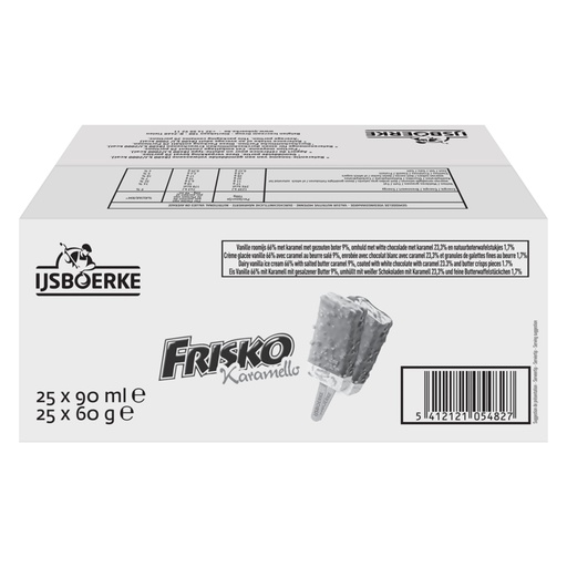 [177224] Frisko Karamelllo Ijsboerke 25 x 90 ml 