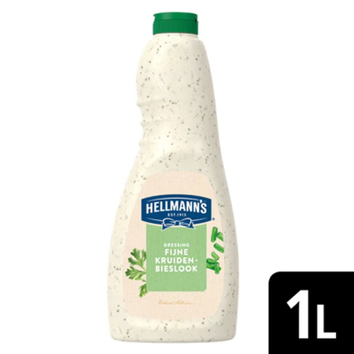 [42439] Fine Herbs/Chives Dressing Hellmann's 1 L