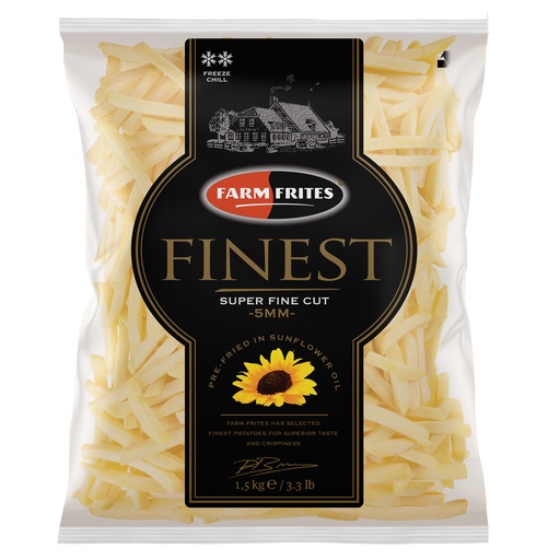 [13386] Frites Finest 5mm Farm Frites 1,5 kg