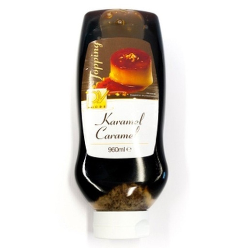 [65116] Topping Karamel DV Foods Tube 960 ml