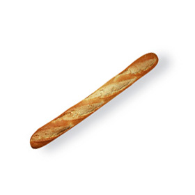 [13941] 1555 Stokbrood Heel Wit 57cm Pastridor 28 x 270 gr