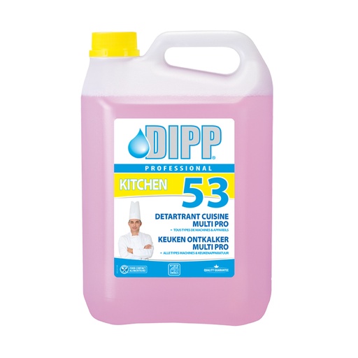 [909241] Ontkalker Keukenoppervlakken  Dipp (53) Can 5 L