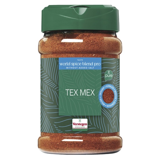 [391101] Kruidenmix Tex Mex Met Zout Verstegen 165 gr