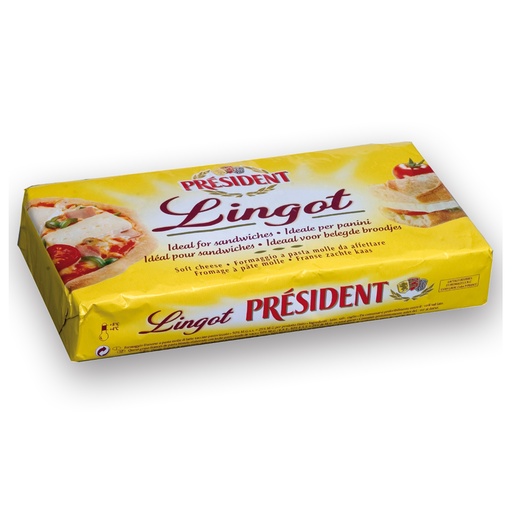 [209550] Fromage Brie Lingot Président (Rectangulaire)  - 1,1 kg