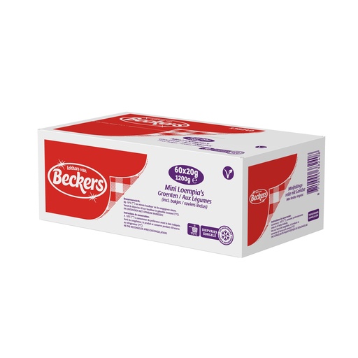 [13417] Mini Loempia Groenten Beckers 60 x 20 gr