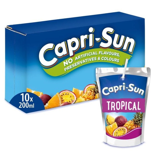 [97227] Capri Sun Tropical Brik  10 x 20 cl