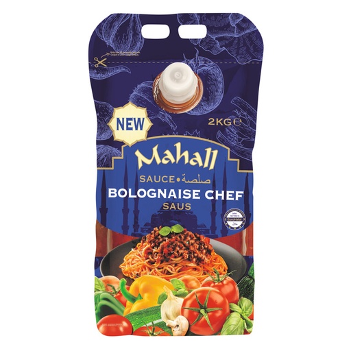 [PR/09582] Bolognaise Saus Chef Mahall Manna Pouch 2 kg