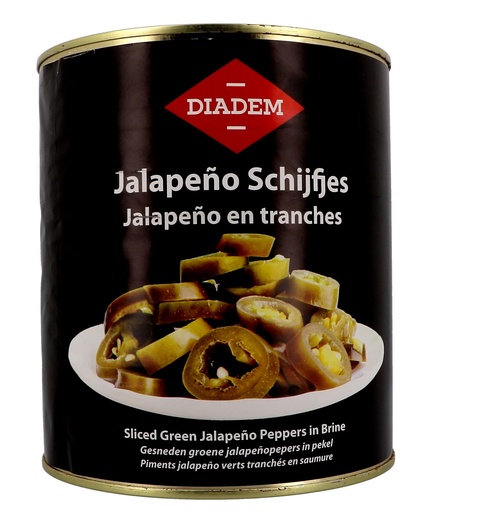 [263561] Jalapeno Schijfjes Diadem Blik 3 L