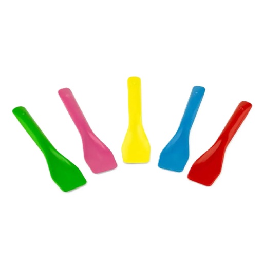 [PR/09854] Ijslepeltje Re-fork Assorti 95 mm Sier 200 st
