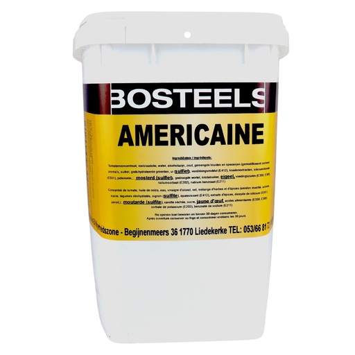 [PR/10061] Americain Sauce Bosteels Box 5L