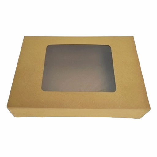 [PR/10131] Vensterdozen Karton Kraft 35 cm (360x250x80mm) 10 st