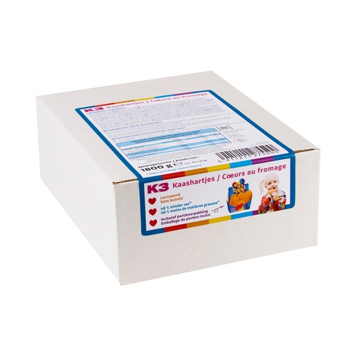 [PR/10171] K3 Cheese Hearts Ovi 25 x 3 x 24 gr