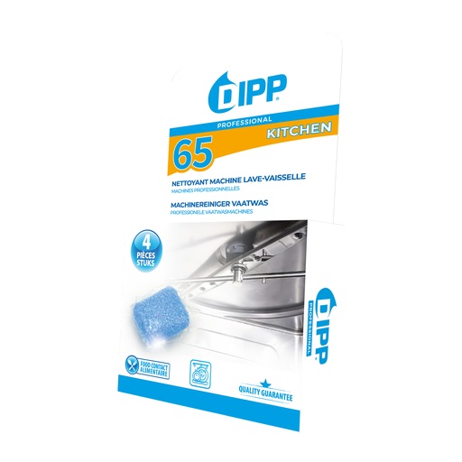 [PR/10233] Tablettes de nettoyage Lave - Vaiselle Dipp (65) - 4 pcs