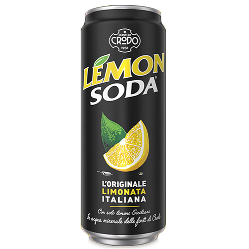 [PR/10252] Lemon Soda Sleek Can 24 x 33 cl