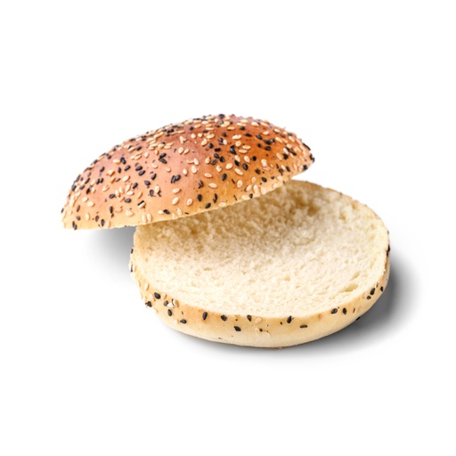 [PR/90077] 5176 Gourmet Brioche Bun Sésam Mix Précoupé Panesco 50 x 85 gr