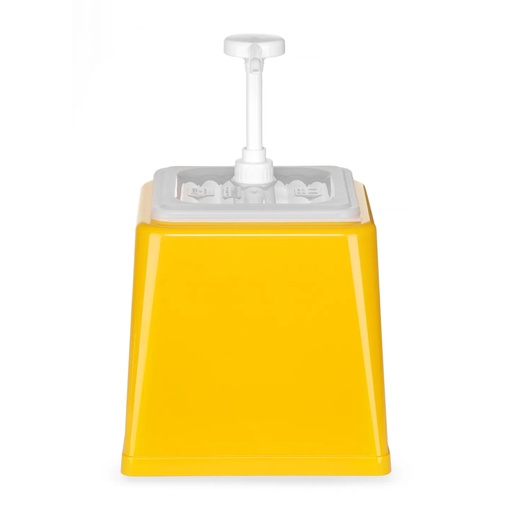 [PR/10317] 203538 Sausdispenser met Pomp - Geel -  Hendi