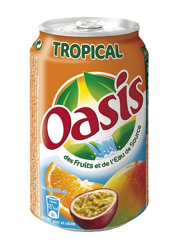 [71022] Oasis Tropical Blik 4 x 6 x 33 cl