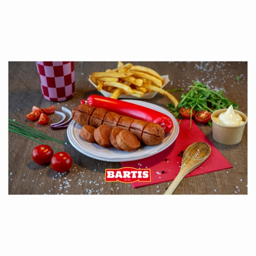 [PR/10812] Cervela Rood Krom Bartis 25 x 150 gr
