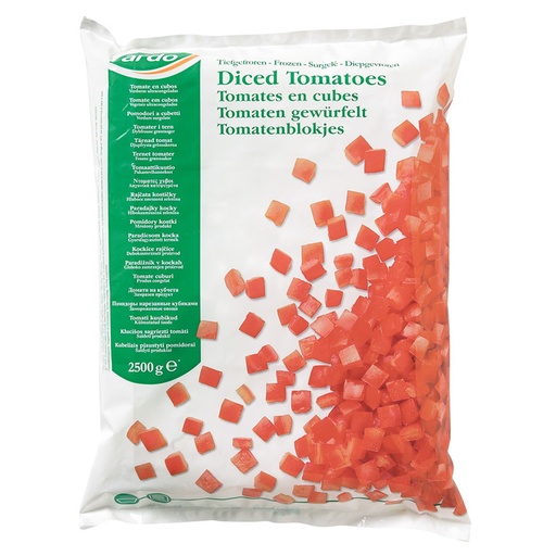 [PR/10852] Tomaten Blokjes 10 x 10 mm Ardo 2,5 kg