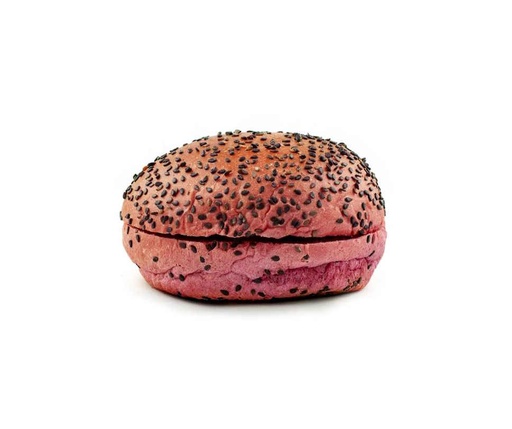 [1389967] LA806 Hamburger Bun Beetroot 11,5cm  48 x 70 gr