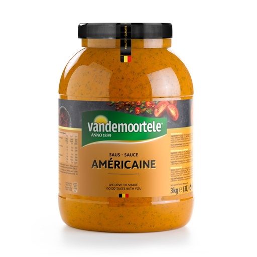 [25810] Americain Saus Vandemoortele Pet 3 L