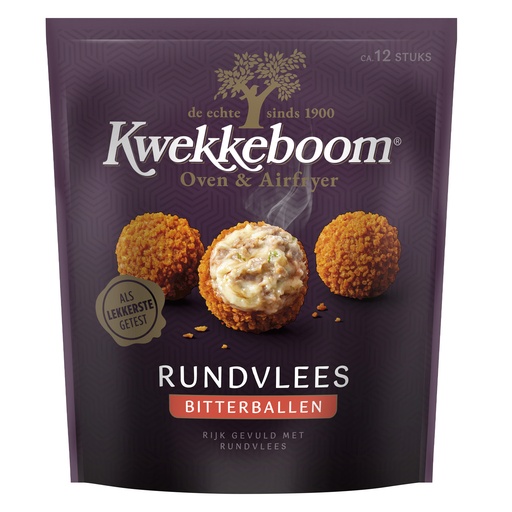 [10072] Bitterballen Beef Oven Kwekkeboom 12 x 25 gr
