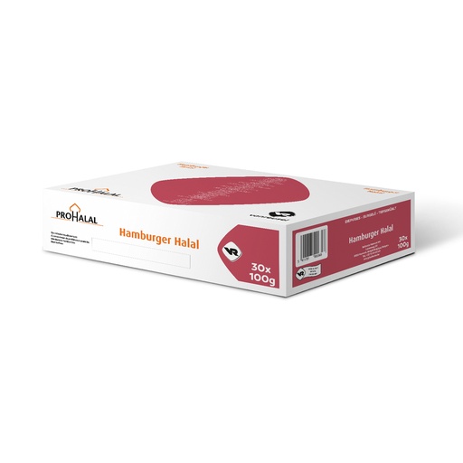 [11308] Hamburger Prohalal Vanreusel 30 x 100 gr