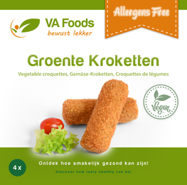[10052] RTL Groente Kroketten VA Foods 4 x 80 gr